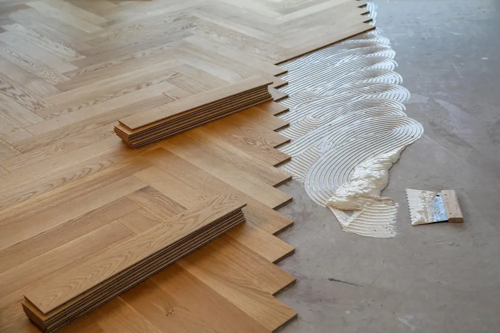 Parquet flottant près de Saint-Tropez